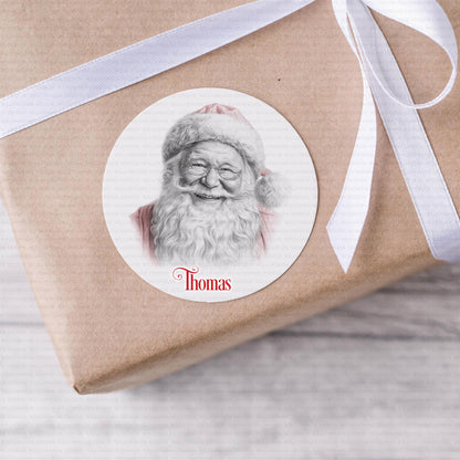 24 Personalised Christmas Gift Labels