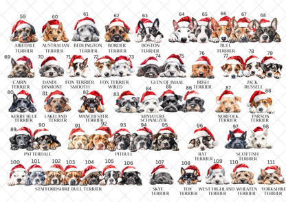 Cavachon Christmas Wrapping Paper l Gift Wrap l Dog Xmas Paper