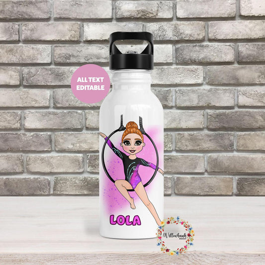 Personalised Ballerina Water Bottle l Ballet Drinkware l Schoo