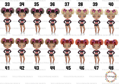 Cheerleader Wrapping Paper l Personalised Custom Gift Wrap